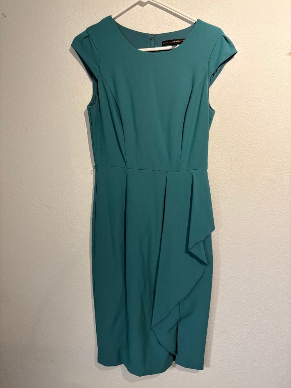 White House Black Market Turquise Cocktail Dress Size 4